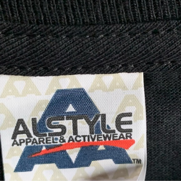 AL Style Men’s Problem Solved Black Tee Size Large - Picture 5 of 7